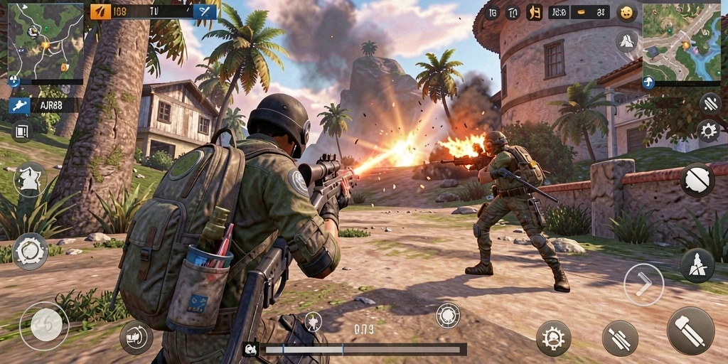 Screenshot dari gameplay AJR88 yang seru dan penuh aksi.