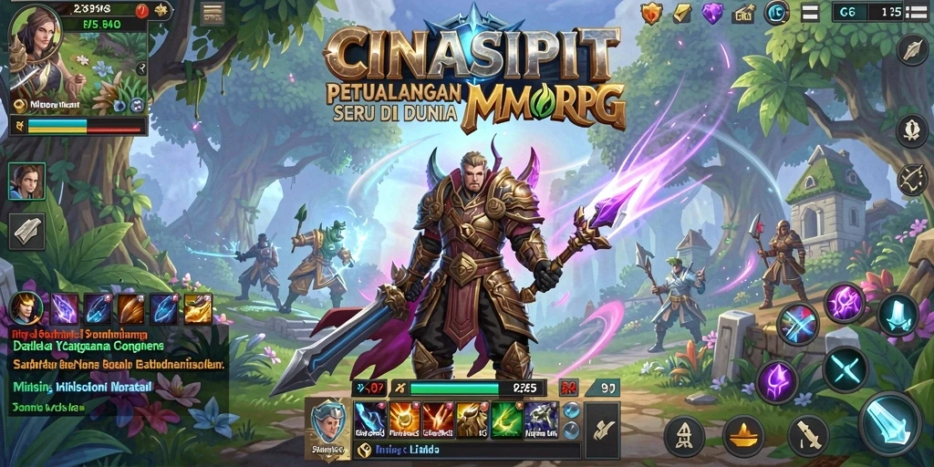 Tampilan gameplay menarik di dunia CINASIPIT.